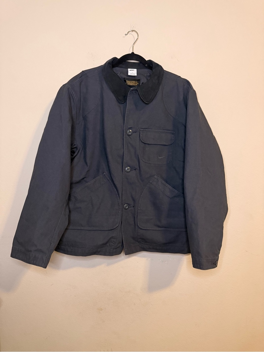 Nike Life Flannel Lined Barn Heavy Duty Coat (2 in 1)